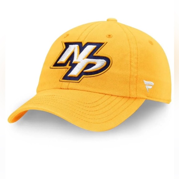 Fanatics Nashville Predators NHL Hockey Gold Adjustable Cap Hat NWT - Picture 1 of 8